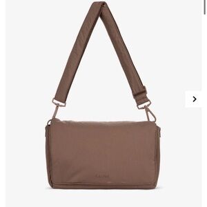 Calpak hazelnut stroller caddy bag